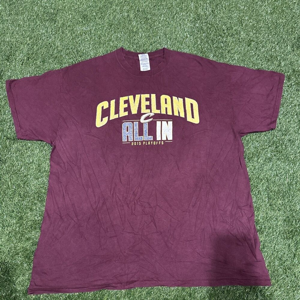 Cleveland Cavaliers 2015 NBA Playoffs Shirt Mens XL University of Akron Promo